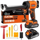 Saker Electric Caulking Gun Cordless Drip-free With Orange New. Price: $128.49.