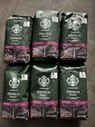 6 Pk Starbucks Coffee French Dark Roast Whole Bean 12 Oz Case Bags Lot New. Price: $33.99.