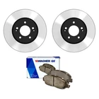 For Hyundai Elantra 21-24 Wagner Quickstop Front Brake Kit Ceramic Pads New. Price: $134.22.