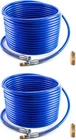 2 Pack 50FT 1/4 Airless Paint Sprayer 3300 Psi Flexible Blue Tube Kit Hose! New. Price: $73.01.