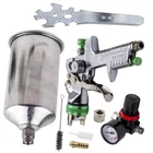 2.5MM Tip Hvlp Paint Air Spray Gun Kit Gravity Feed Car Primer Gauge Protable New. Price: $32.42.