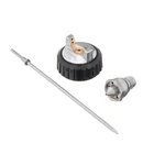Intertool Needle, Nozzle, Air Cap Set, 0.8, 1.0, 1.2MM Mini Black M-diamond New. Price: $23.99.