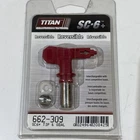 New Titan SC-6+ Reversible Spray Tip 662-309 *free Shipping*. Price: $22.85.
