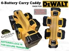Dewalt 6-BATTERY Caddy 3D Printed With Abs Material New. Price: $35.00.