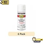 6-PACK Rust-oleum Stops Flat White Protective Enamel Spray Paint, 12 Oz Can New. Price: $39.59.