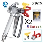 2 Pack 3600 Psi Airless Paint Gun With 517 Tip & Guard For Sprayers New. Price: $31.19.