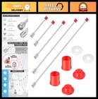 5 Pcs Airless Paint Sprayer Tip Extension Pole For Gun - 7.8" To 40" Lengt New. Price: $53.99.