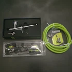 Grex Genesis XGI3 Airbrush .3MM, .5MM W/ Flex Hose And Quick Connector Used. Price: $210.00.