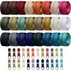 24 Colors Repair Kit, #5 Nylon Coil Sewing Zippers Supplies Zip... New. Price: $31.45.