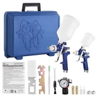 Professional 2-IN-1 Hvlp Gravity Feed Spray Gun Kit (1.4MM 600ML + 0.8MM 125M... New. Price: $44.68.