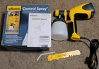 Wagner Control Spray 417005 Hvlp Staining Sealing Decks Fences Walls New Open Bo. Price: $37.95.