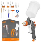 Refine Air Spray Gun, Auto Paint With 1.4/1.8/2.0MM Premium Nozzles Set New. Price: $135.99.