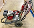 Titan Powrtwin 8900 Plus Gas Hydraulic Airless Paint Sprayer Used. Price: $3400.00.
