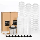Inokraft Disposable Paint Spray Gun System 22OZ Hvlp Lvlp 45 Lids Plugs New. Price: $94.39.