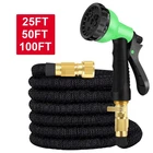 25 50 100FT Heavy Duty 3X Stronger Deluxe Expandable Flexible Garden Water Hose New. Price: $24.49.