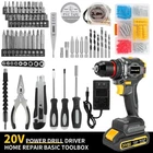 21V Compact Cordless Drill Tool Set 1/2" 450FT-LBS Power Impact Gun Kit Awxryox New. Price: $59.99.