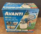 Avanti Electric Paint Stain Sprayer Hvlp Corded Handheld AV-100 New Box Open. Price: $59.99.