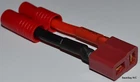 Super Tigre Adapter: 3.5MM Bullets To Female T-plug (deans Style) 14AWG New. Price: $7.96.