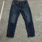 American Eagle Jeans Mens Size 30X30 Dark Wash Slim Straight Lyocell Blend Denim Pre-owned. Price: $25.00.