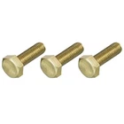 Metallixity Hex Head Screw Bolt M10-1.5X35MM 3PCS Brass Fully Threaded Solid ... New. Price: $20.40.