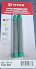 Titan 500-200-03 Filter Airless Spray Gun Coarse 30 Mesh Green New Pack. Price: $14.47.