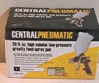 Central Pneumatic Hvlp Gravity Feed Spray Gun 20 Oz Cfm 40 Psi Item 67181 New. Price: $26.99.