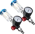 Honoson 2 Packs Air Adjusting Regulator Valve 1/4 Inch With Pressure Gauge... New. Price: $35.35.