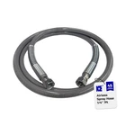 Cosmostar 1/4" 7' Airless Paint Sprayer Whip Hose Flexible, 3600 Psi New. Price: $42.08.