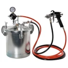 New Pressure Feed Paint Tank Pot Gun Sprayer System. Price: $199.99.