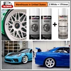 White Wheels Spray Paint Rims Steel Alloy Metal Plastic Restore + Primer Coating New. Price: $69.90.
