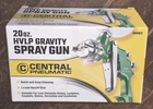 Central Pneumatic 20 Oz. Hvlp Gravity Spray Gun With 1.4MM Nozzle Size #56982 New. Price: $37.25.