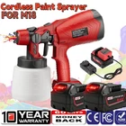 Cordless Paint Sprayer For Milwaukee 18V Li-ion Battery 1000ML Hvlp Gun New. Price: $68.99.