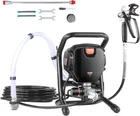 750W Stand Airless Paint Sprayer, 3000PSI High Efficiency Electric New. Price: $252.49.
