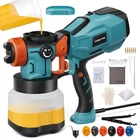 Hvlp Paint SPRAYER,1200W High Power Electric GUN,6 NOZZLES,3 Patt... New. Price: $57.42.