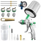 Diy Hvlp Spray Gun Set 1.4/1.7/2.0MM Nozzles 650CC Disposable Refill Paint Cups New. Price: $28.99.