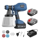 Nanwei Cordless Paint Sprayer With Batteries, Hvlp Gun 1200ML Co... New. Price: $105.70.