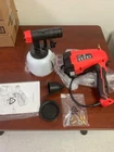 Yattich YT-191 Black Red 500W High Power Hvlp Paint Sprayer With Container Open. Price: $30.00.