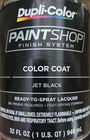 Dupli-color Paint Shop Finish System Coat Jet Black New. Price: $28.00.