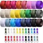 Syhood Colors Zipper Repair Kit, #5 Nylon Coil Sewing 24YARD Colorful New. Price: $39.85.