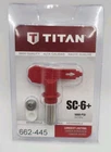 Titan SC-6+ Plus Reversible Tip 662-445 New Sprayer Pro Painter. Price: $19.99.