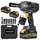 Awxryox 1700NM Impact Wrench, 20V 1254FT-LBS Brushless Gun With Gray New. Price: $164.49.