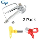 2 Pcs Airless Paint Gun 3600PSI W/517 Tip & Guard For Sprayers New. Price: $33.30.