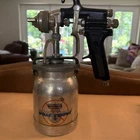 Binks Model 7 Spray Gun With 36SD Tip And Drip Proof 2 Canister Clean Used. Price: $79.99.