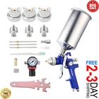 Profesional Hvlp Pistola De Pintura Aire Para Pintar Casas Autos Acero Nuevo New. Price: $42.99.