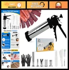 Stainless Steel Jerky Gun Kit Meat Maker Machine With 5 Nozzles & Sausage Shoo. Price: $57.99.