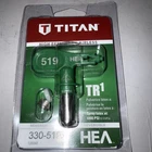 Titan Reversible Airless Spray Tip Green 1000 Psi 330-519A Brand New. Price: $18.99.