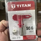 Titan 662-319 SC-6 Airless Tip 662319 5000 Psi New. Price: $24.95.
