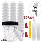 50 Pack Pps Cups Disposable Paint Spray Gun Liners And Lid System (125 Mic) New. Price: $39.99.