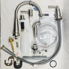 Moen Edison 1-HANDLE Side-sprayer Kitchen Faucet Stainless Steel (87042SRS) Open. Price: $100.00.