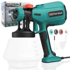 Paint-sprayer, 700W Hvlp Gun, 2024 Upgraded, Copper Nozzles & 3 New. Price: $124.99.